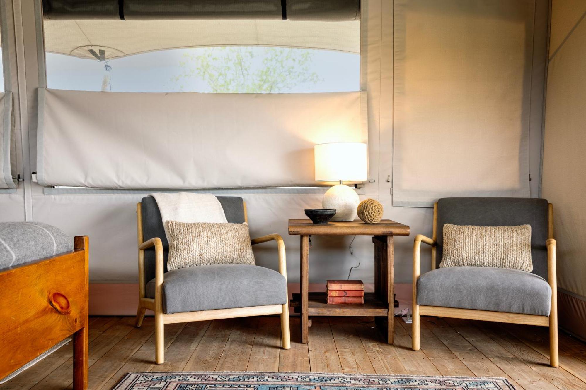 Collective Retreats Governors Island Campsite New York