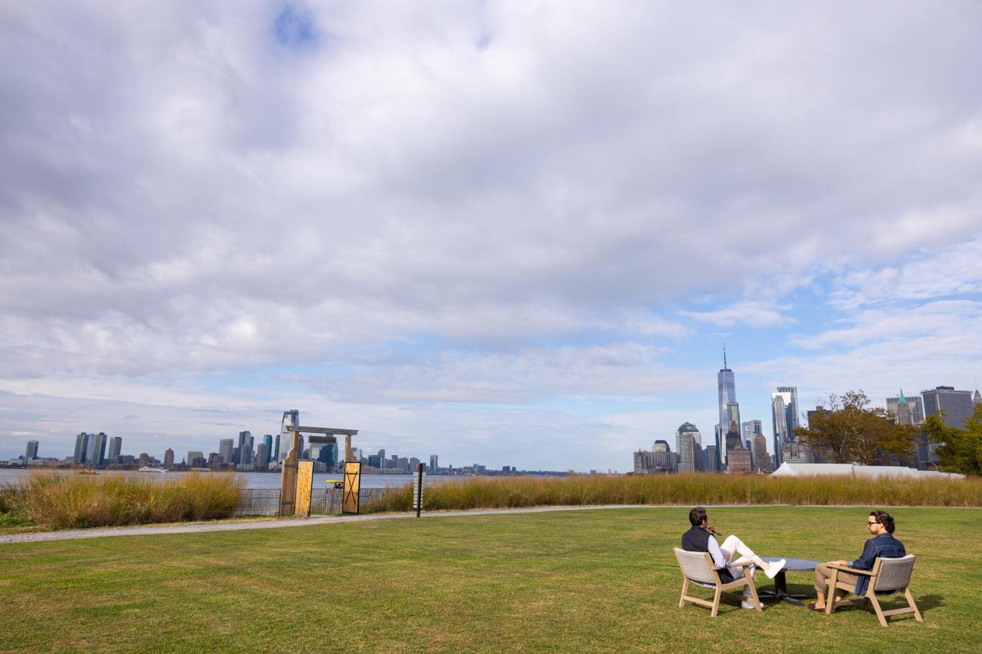 Collective Retreats Governors Island Acampamento Nova York