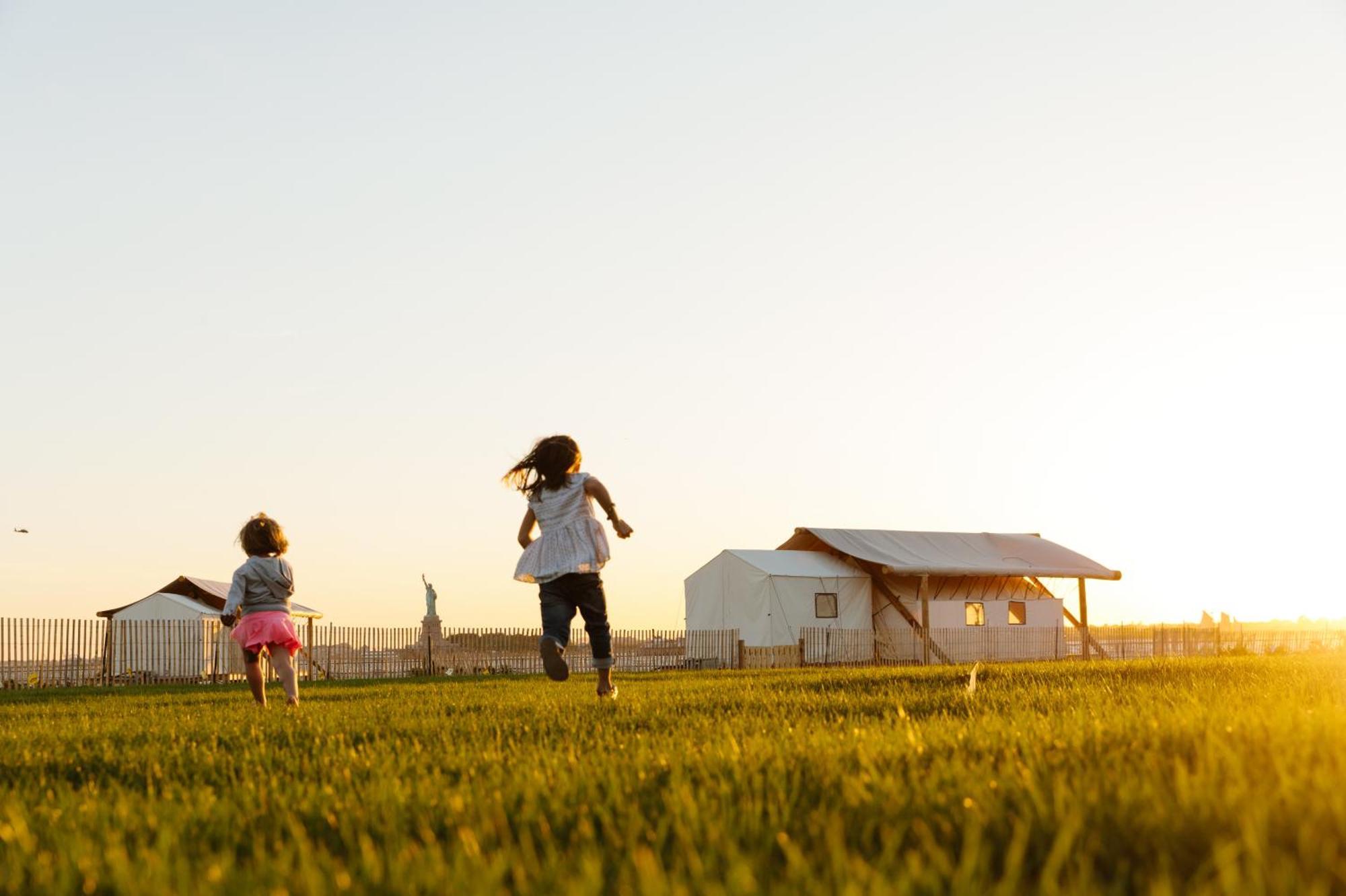 Collective Retreats Governors Island Acampamento Nova York
